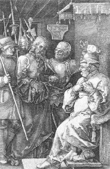 Albrecht Durer Christ before Caiaphas France oil painting art